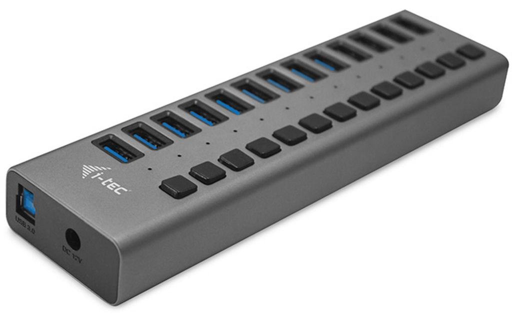 i-tec USB 3.0 Charging HUB 13port + Power Adapter 60 W, Produktbild 