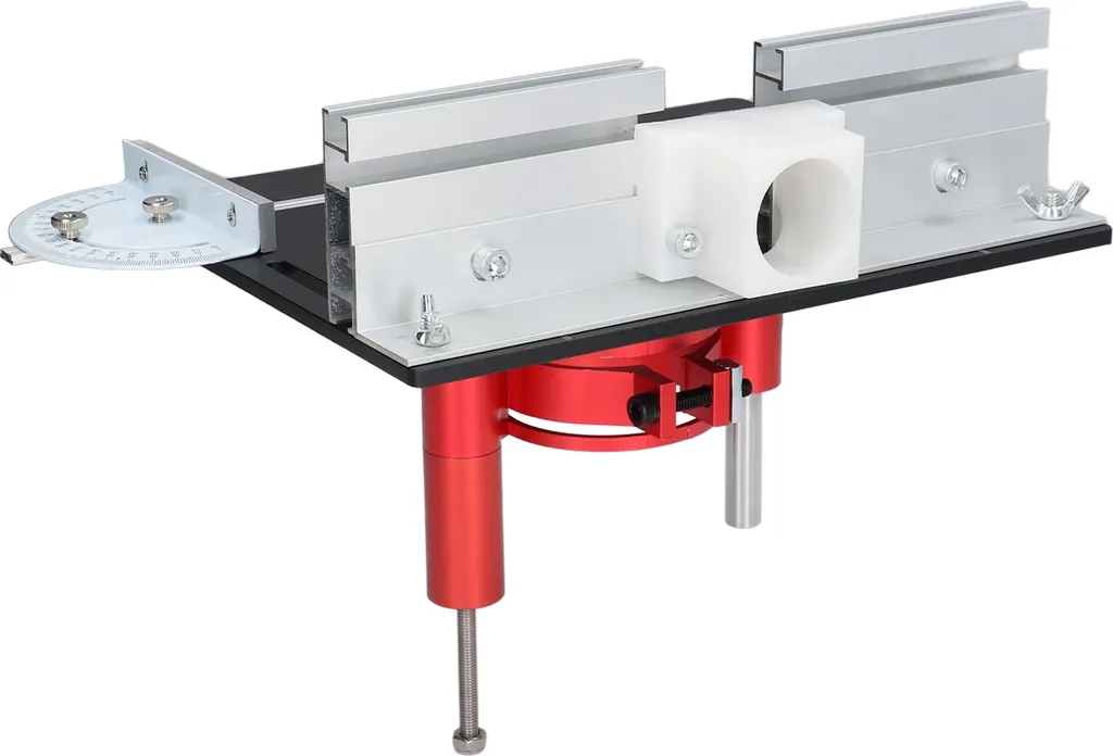 Plaque d'Insertion pour Table de Défonceuse avec Système de Levage