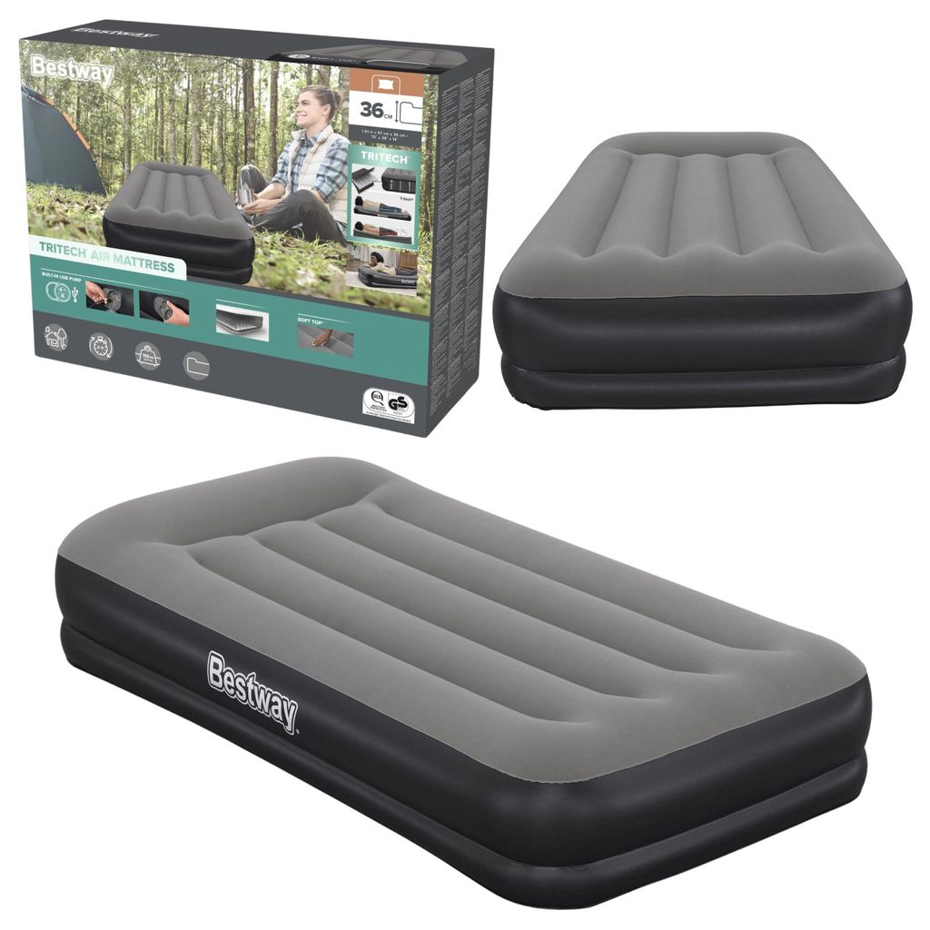 Tritech luchtmatras 191x97cm Bestway 671bt eenpersoons Productafbeelding 