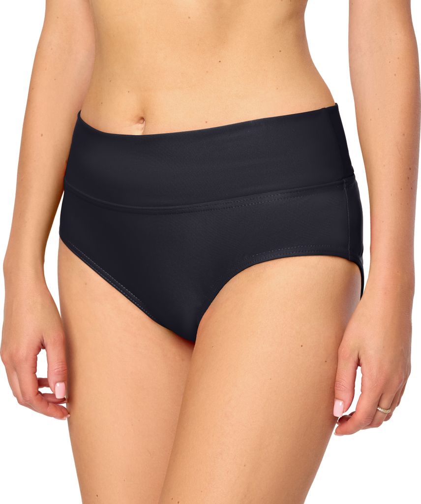 Bellivalini Damen Bikini Slip VR-Brief-5 (Schwarz, M)