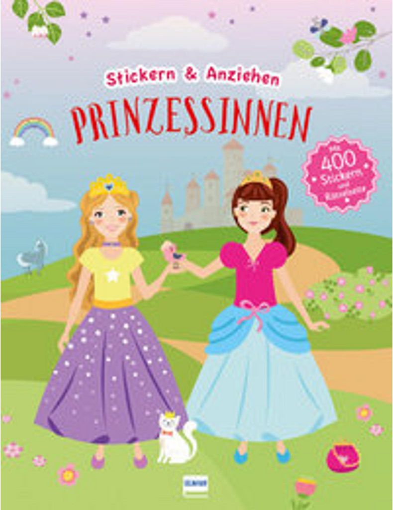 Prinzessinnen (Anziehpuppen, Anziehpuppen-Sticker) Obrázok produktu 
