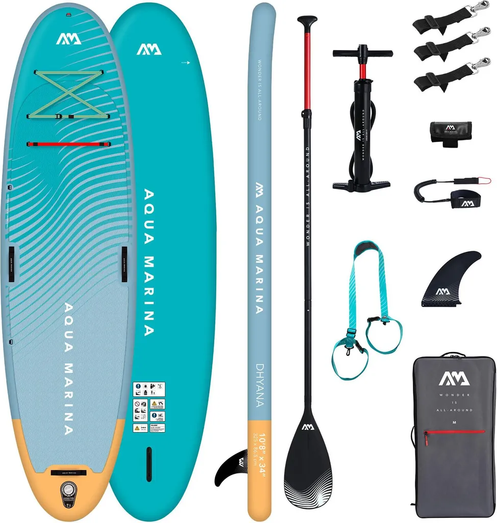Paddle Yoga Aqua Marina Dhyana 10'8 Stable pour Garder l'Équilibre