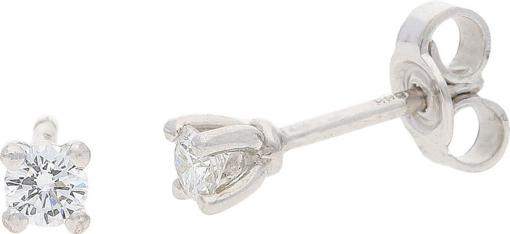 JuwelmaLux Ohrstecker 585 Weißgold mit Brillanten JL30-06-1531