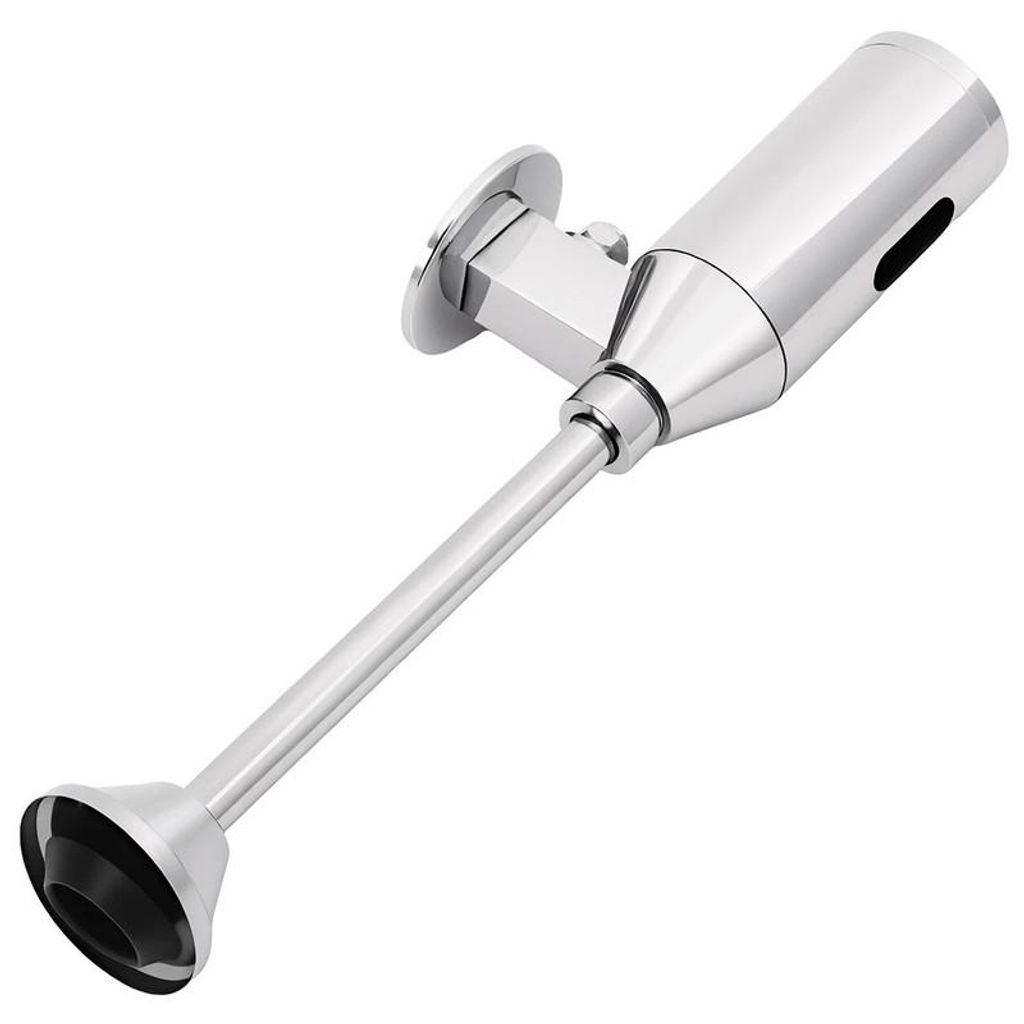 Automatisches Urinal-Spülventil – Infrarot-Induktion, 55–65 cm einstellbar – 2-Stufen-Spülung, Ganzkörper aus Kupfer, DC 6 V Batterie