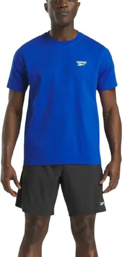 Reebok Classics Cody Small Logo Kurzarm-t-shirt Blau 2XL Mann Blau 2XL
