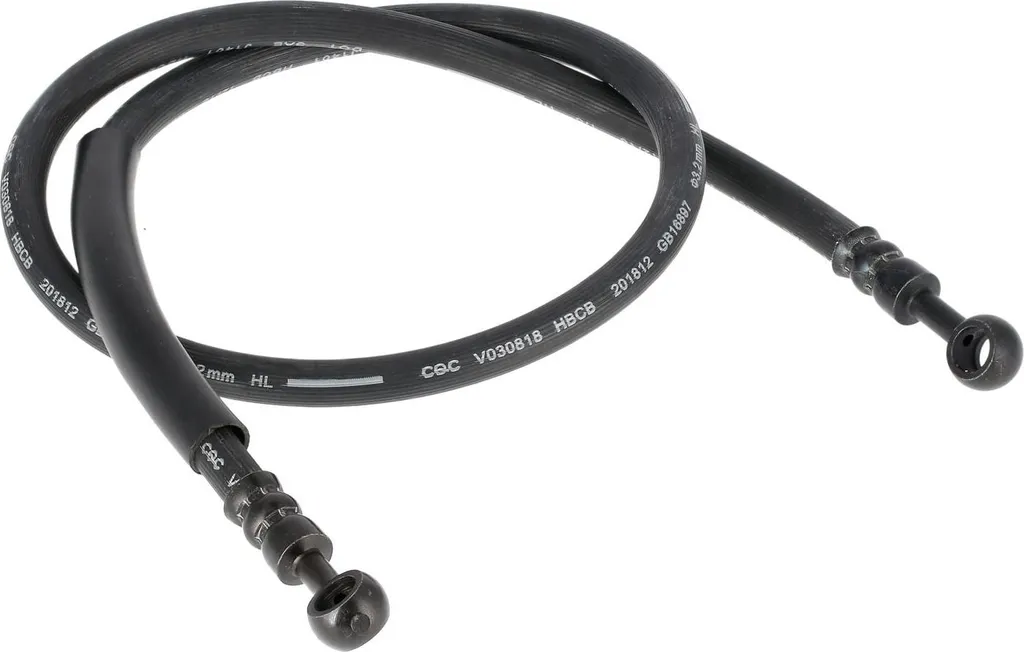 Flexible de frein étanche 880mm Simson S53OR en acier renforcé