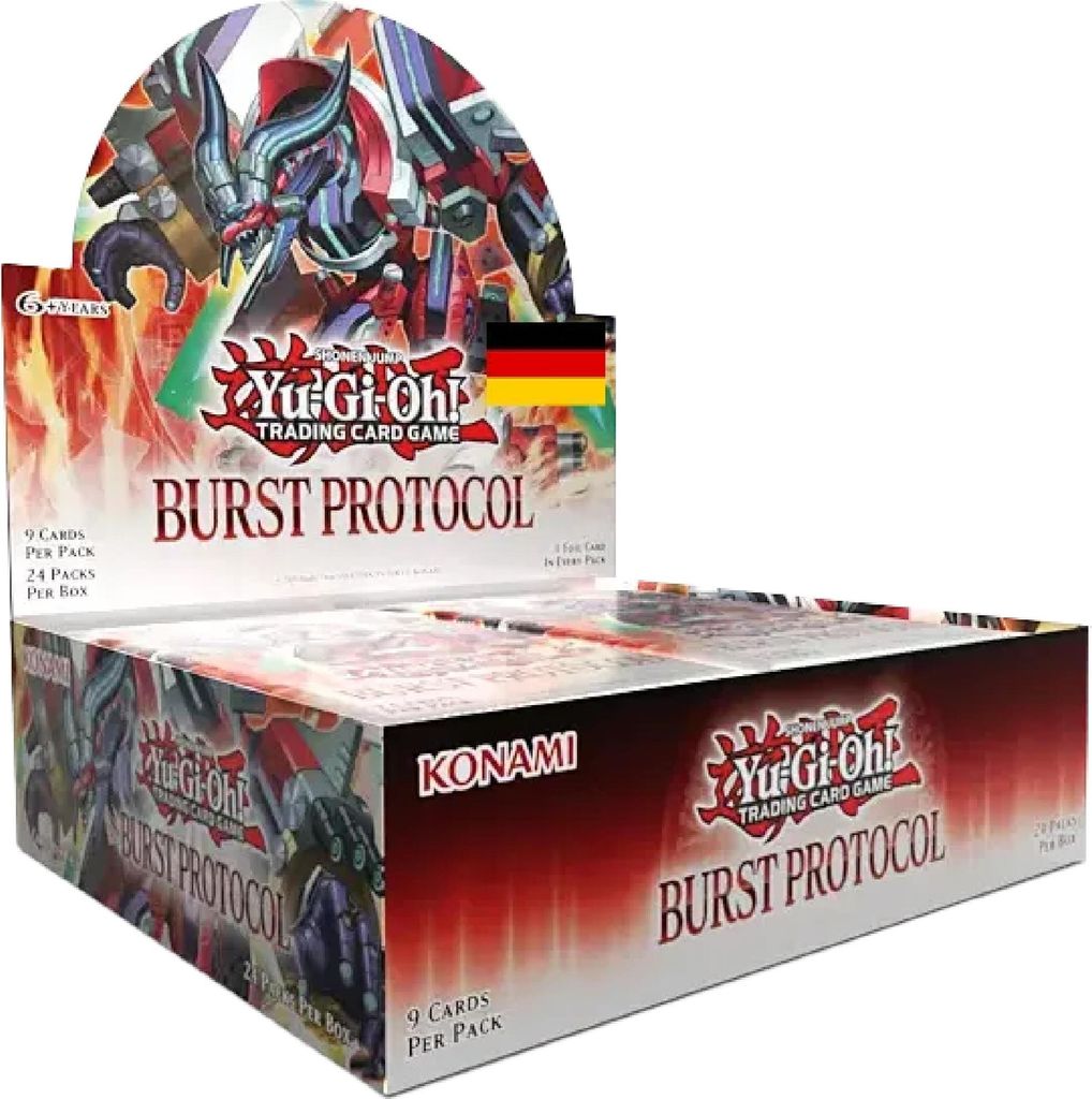 Yu-Gi-Oh! TCG Burst Protocol Booster Display (24) *Deutsche Produktbild 