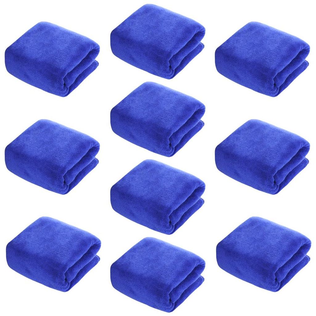 10er-Pack Salon-Haartücher – Schnelltrocknende Handtücher für Haare, Hände und Gesicht, geeignet für Zuhause, Salon, Spa und Friseursalon