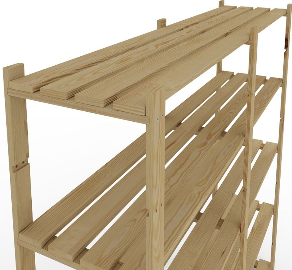 Bücherregal, Holzregal, Standregal, Wandregal, Regal mit 5 Produktbild 10