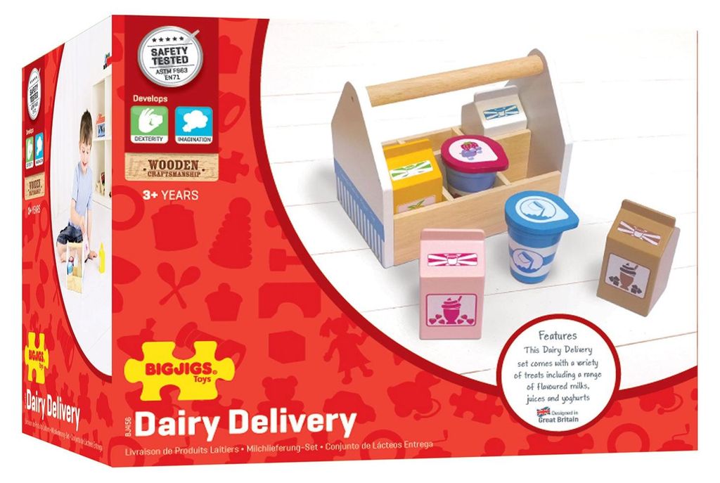 Bigjigs Toys Cocktail-Produkte in einer tragbaren Box Produktbild 