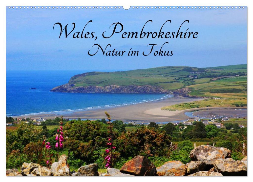 Wales Pembrokeshire - Natur im Fokus- (Wandkalender 2027 DIN A2 quer), CALVENDO Monatskalender