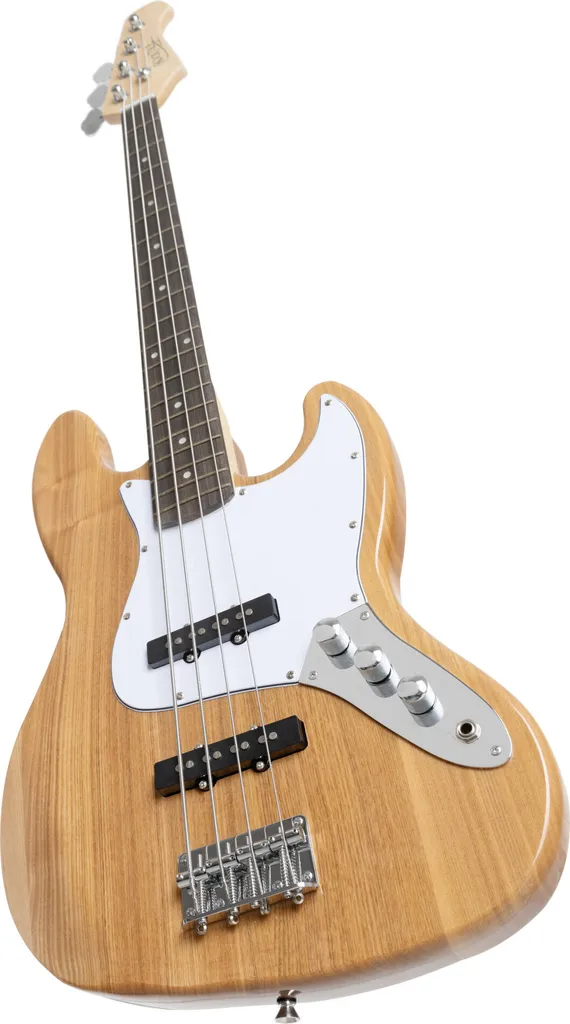 Basse Rocktile Pro JB-30PR finition Ashwood avec micros Single-Coil - 4