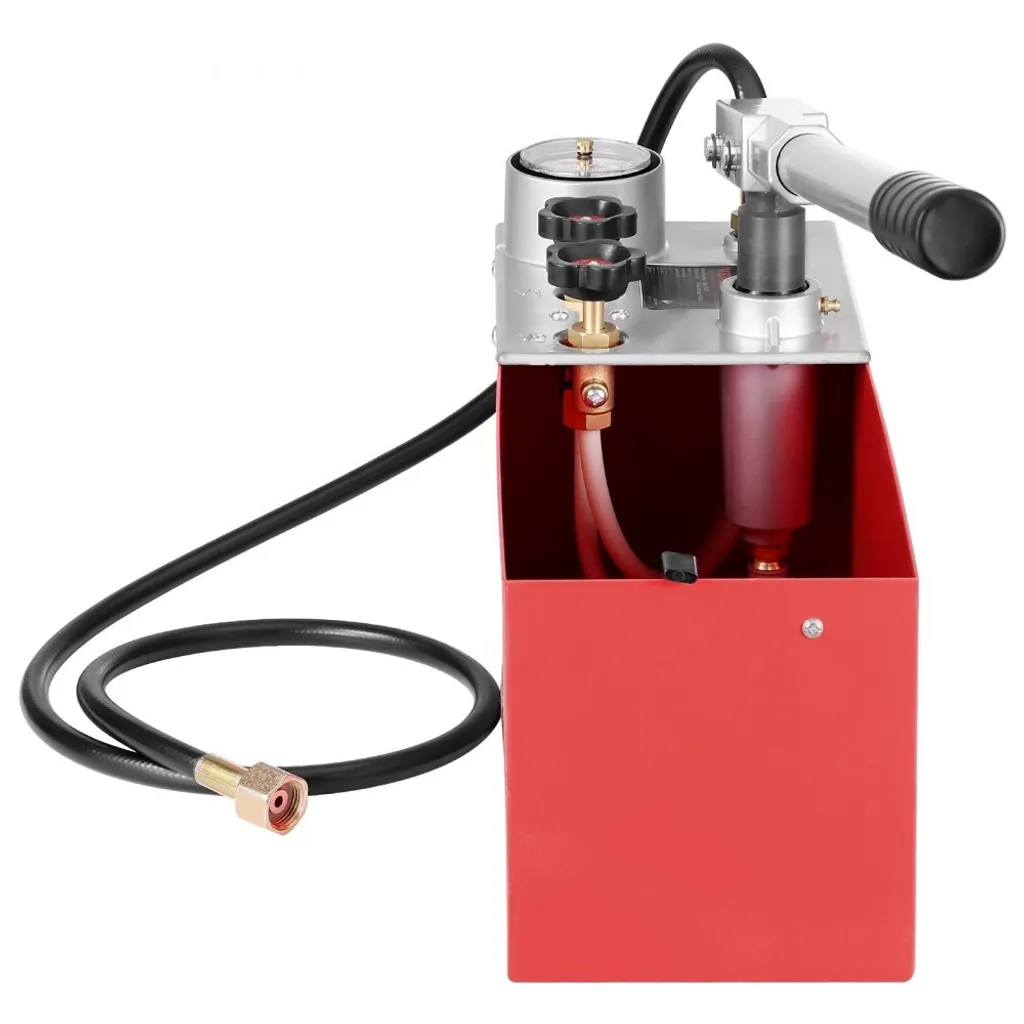 Pompe de test de pression d'eau 25 bar avec manomètre de précision - 10