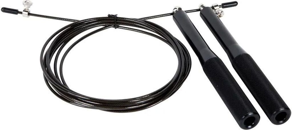 Aluminium Springseil schwarz
