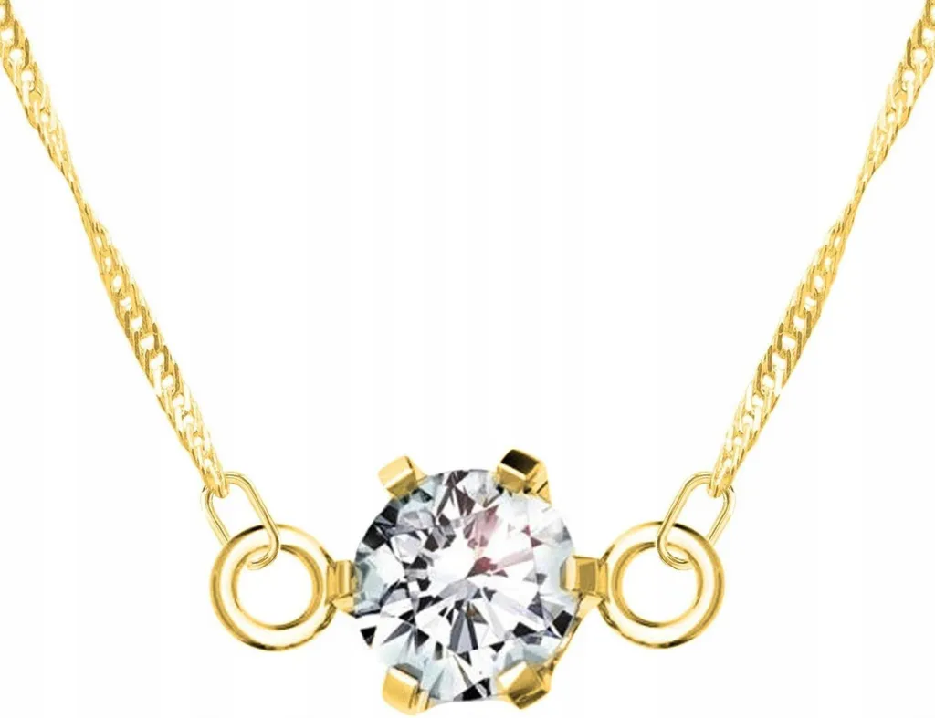 Collana Zirconi Oro Argento 925 - Lusso Accessibile Online