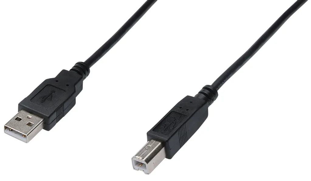Câble d'imprimante USB 2.0 type A-B de 3m noir DIGITUS performant