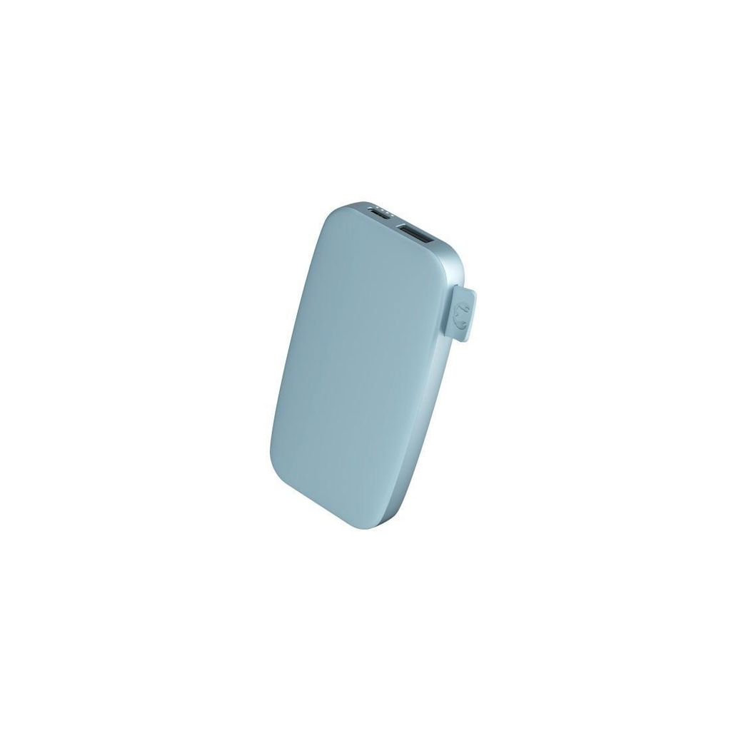 FRESH 'N REBEL Powerbank 6000mAh mit USB-C Anschluss, Fast Charging, Farbe:Blau