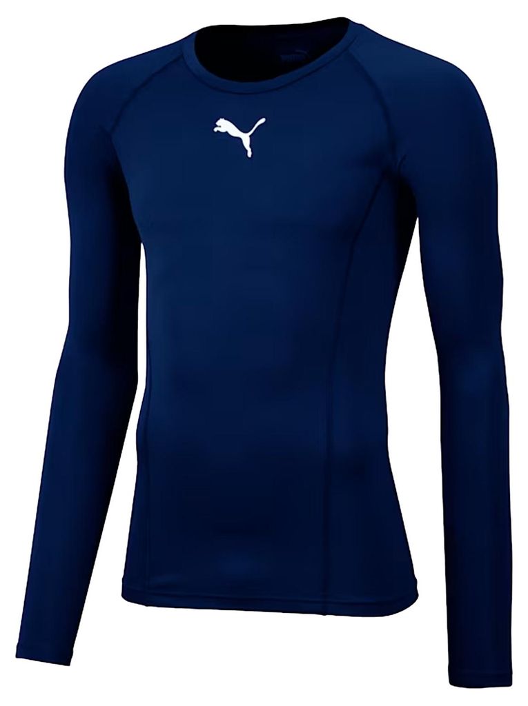 Puma - "Liga" Base Layer Oberteil für Herren MR972 (S) (Marineblau)
