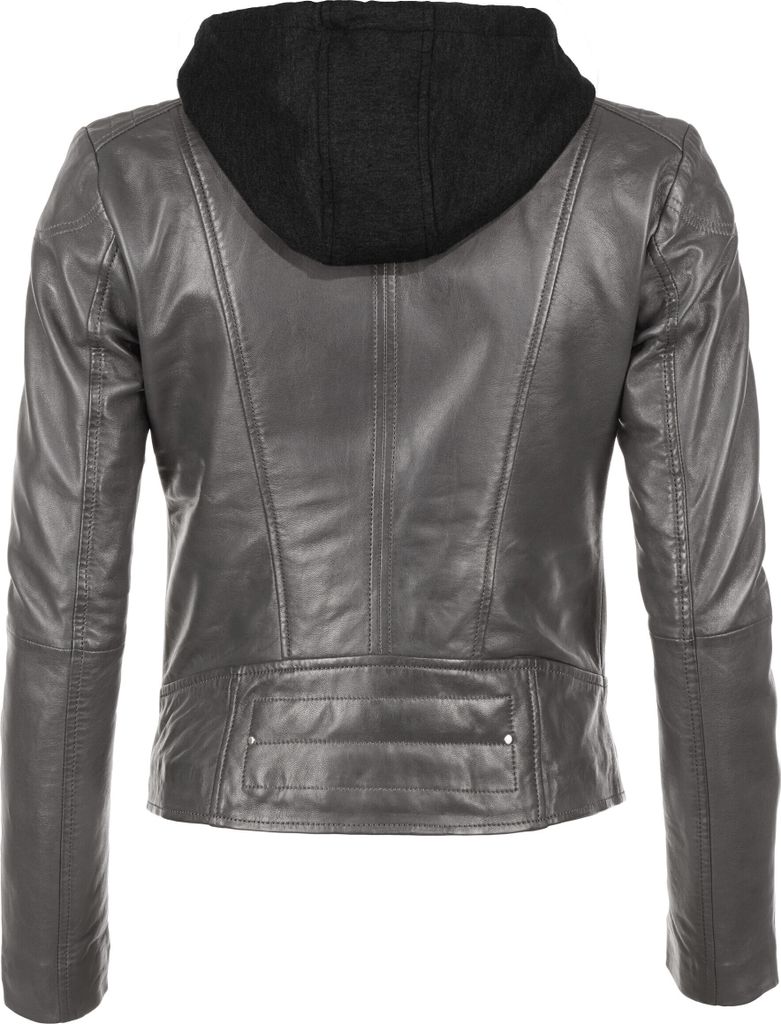 Maze Lederjacke Mico Damen anthracite M