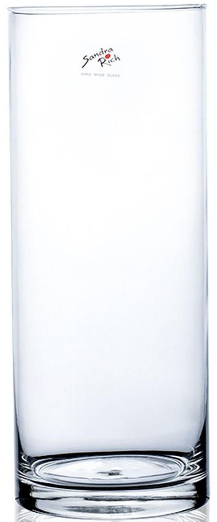CYLI cylindrical vase - klar - 12x12x30cm - Glas Produktbild 