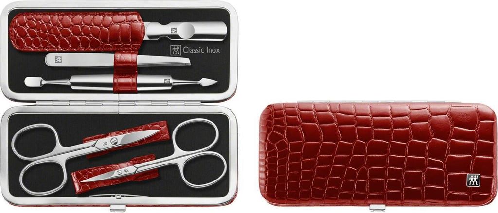 Zwilling Étui à cadre 5 pcs. Classic Inox rouge 97653-003-0 Image du produit 