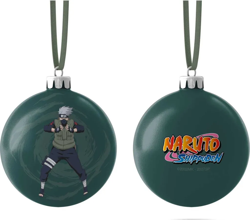 Déco Noël Naruto Kakashi : Ornement Idéal pour Sapin de Fan de Manga
