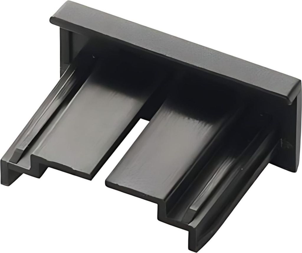 DURABLE Ersatzkappen INFO SIGN 5 St., 481601 schwarz Produktbild 
