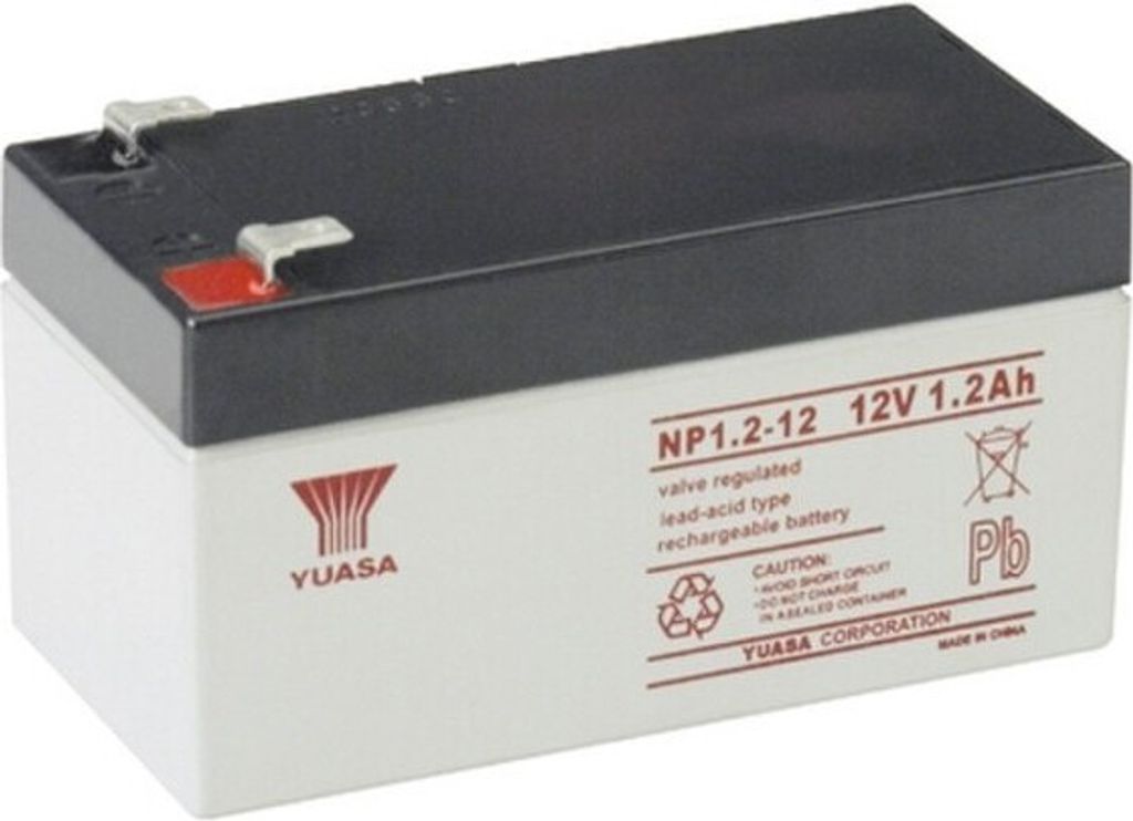 YUASA Auxiliary Starterbatterie 12V 1Ah Batterie