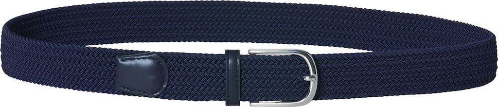Elastischer Polyester-Gürtel mit stabilem Metallverschluss für Damen und Herren