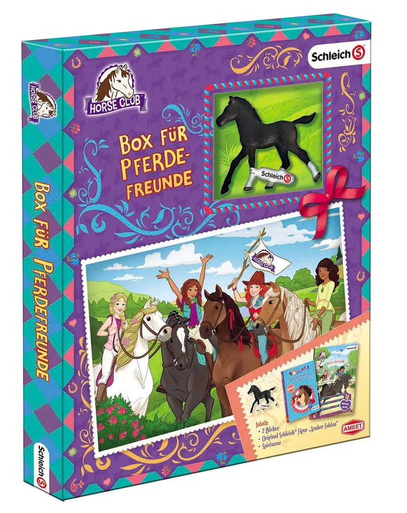 SCHLEICH Horse Club Coffret Box pour Amoureux des Chevaux 42567