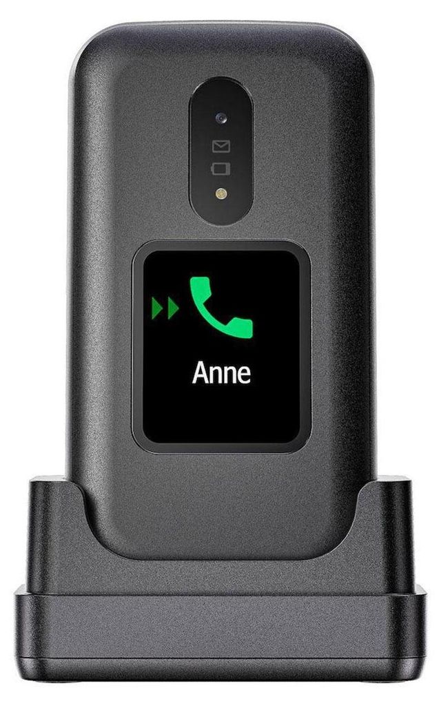 Doro 2880 - Téléphone à clapet simple pour seniors avec Image du produit 
