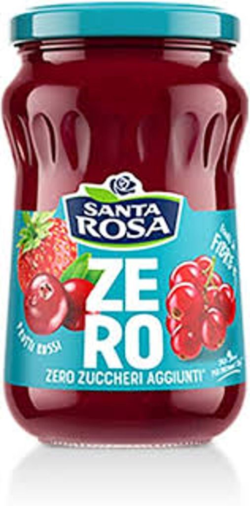 Confiture de fruits rouges sans sucre 300 g - Santa Rosa Image du produit 