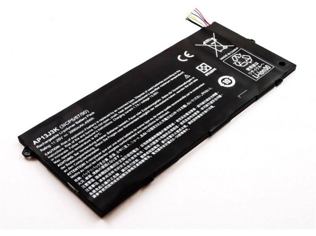Akku für Acer Chromebook 14 CP5-471-C14 Li-Pol 11,25 Volt 3950 mAh schwarz