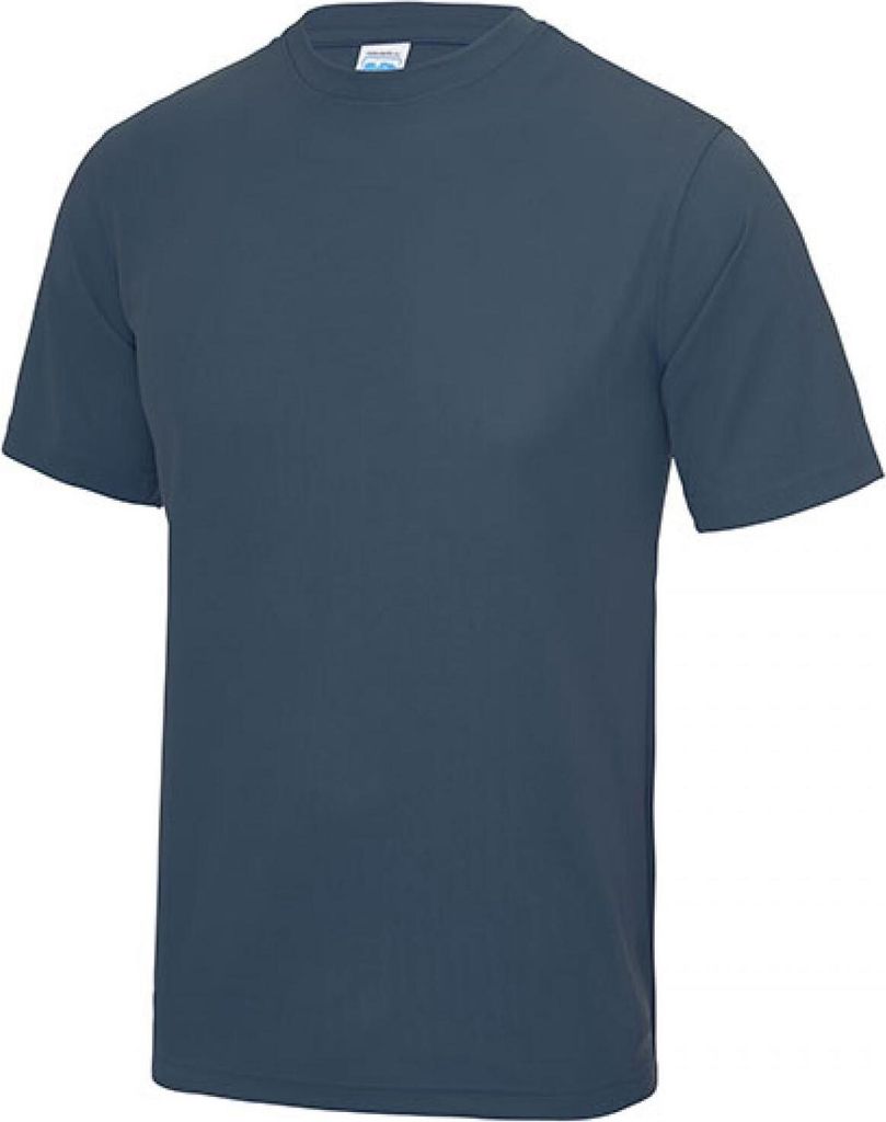 Just Cool JC001 | Cool T-Shirt +WRAP +UV-Sonnenschutz 30 - Farbe: Airforce Blue - Größe: M