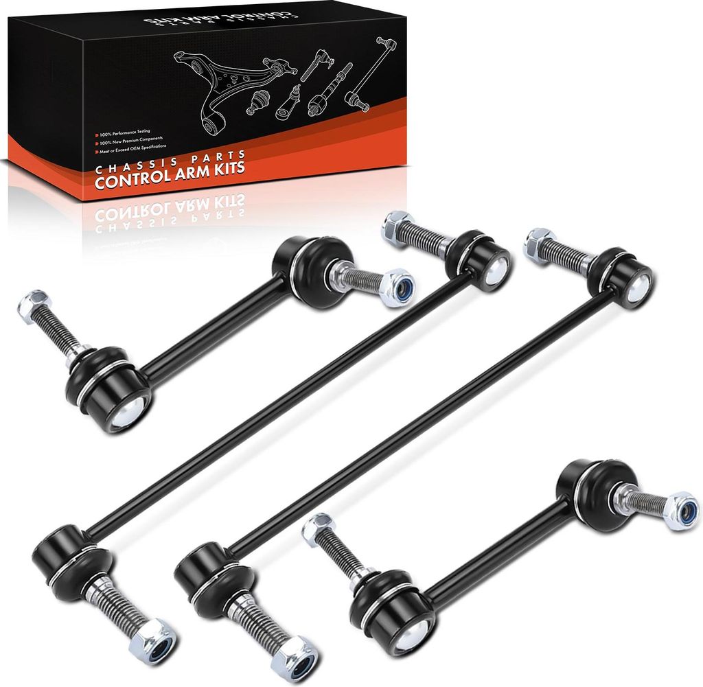 Frankberg 4x Koppelstange Hinterachse für FORD USA Explorer U5 3.5L Bj ab 2010