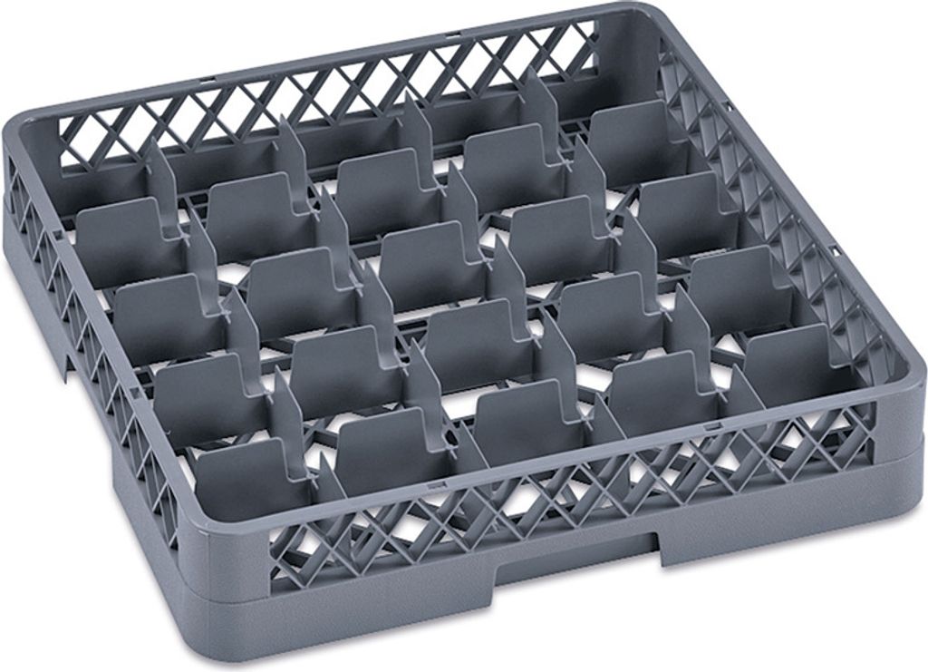 6x Tassenkorb Spülmaschinenkorb 25 Einteilungen Gastro, 50 x 50 x 10 cm, Dish Rack 98