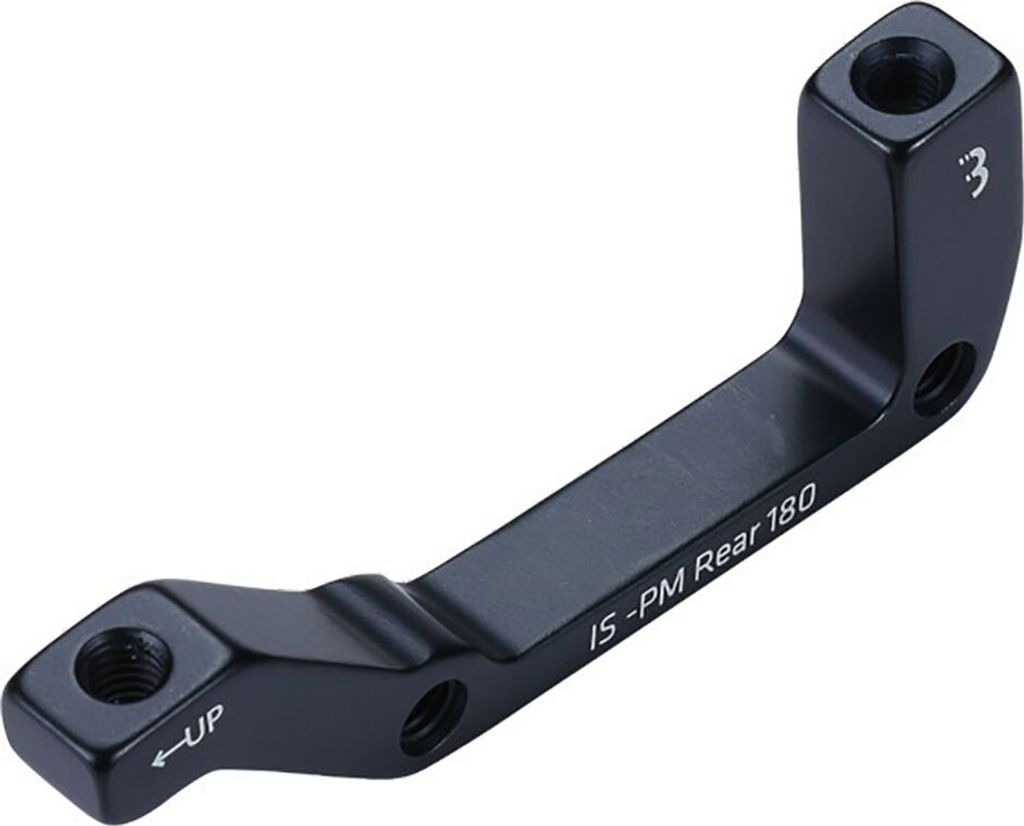 BBB Cycling PowerMount IS to PM Adapter 160mm-180mm schwarz - stabile Bremskr...