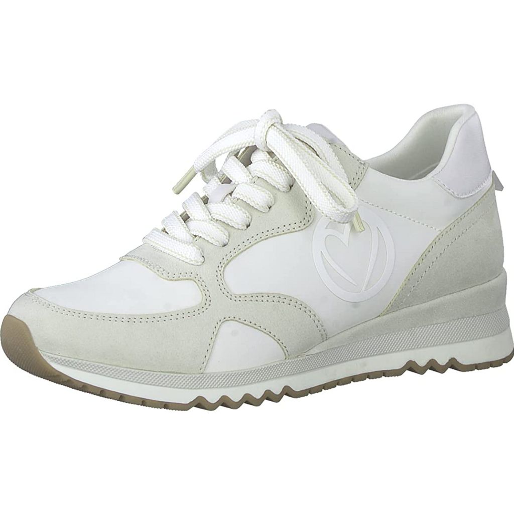 Marco Tozzi schn?rer Sneaker beige-kombiniert in Gr. 41