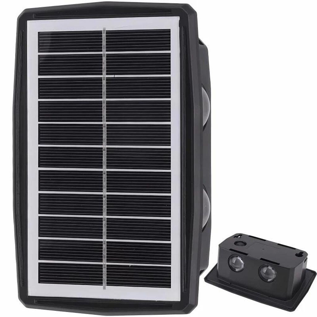 Verk 12327 LED-Solarleuchte mit Dämmerungssensor, IP65