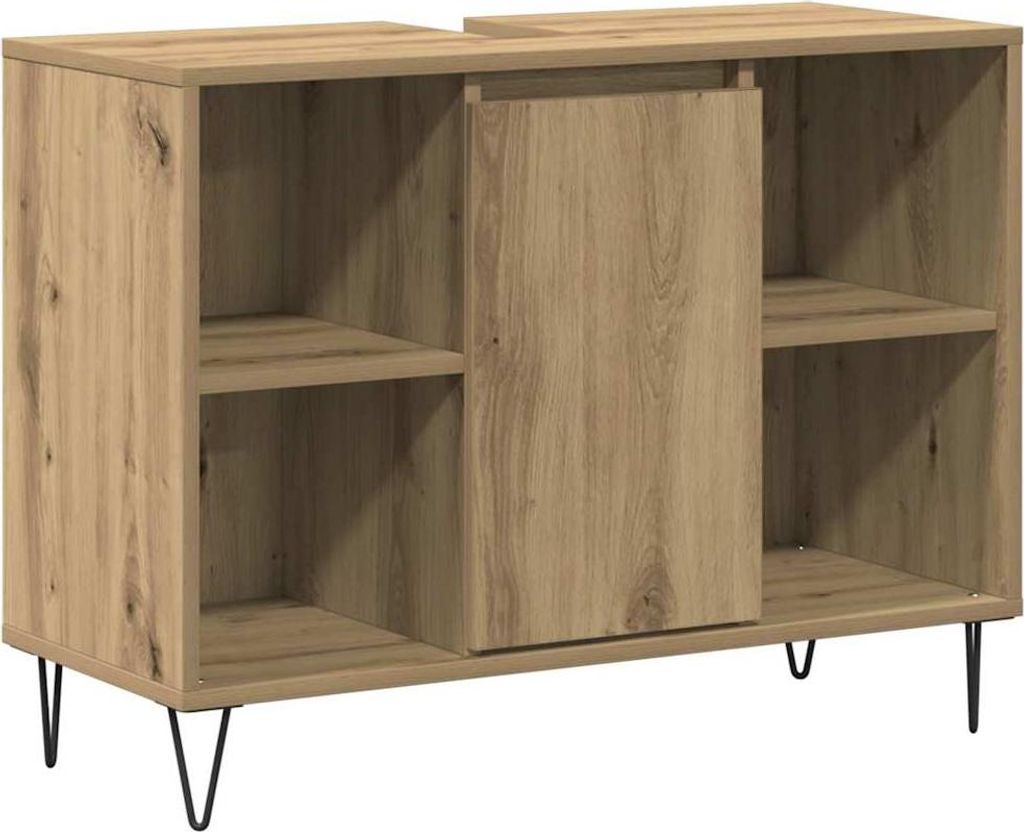 Badezimmerschrank Artisan-Eiche 80 x 33 x 60 cm Holzwerkstoff