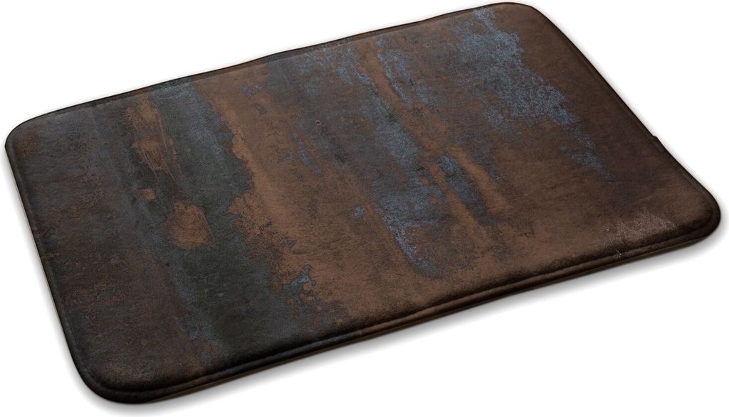 Teppich Teppich Wohnzimmer Schlafzimmer Modern - 90 cm x 60 cm - Rost Auf Metall