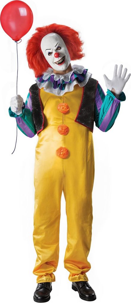 Pennywise - Horror Halloween Kostüm Herren Größe: XL