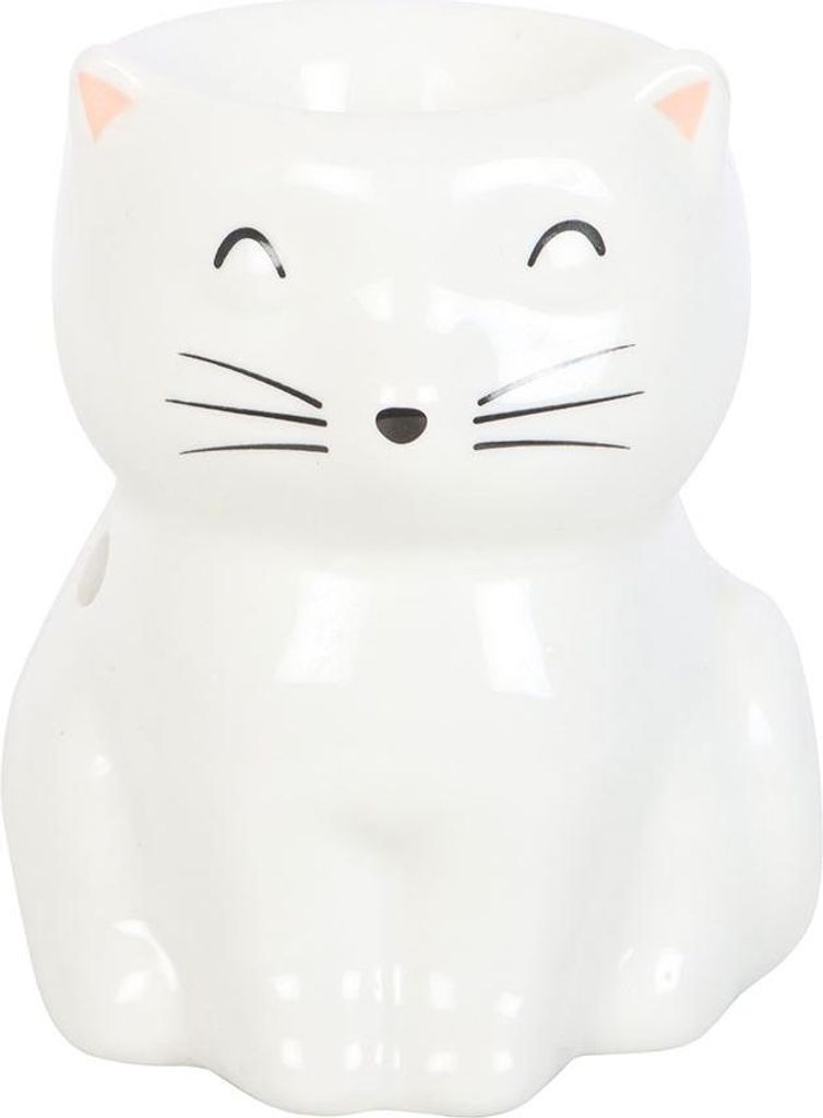 Something Different - Lächelnde Katze Ölbrenner SD10597 (Einheitsgröße) (Weiß)
