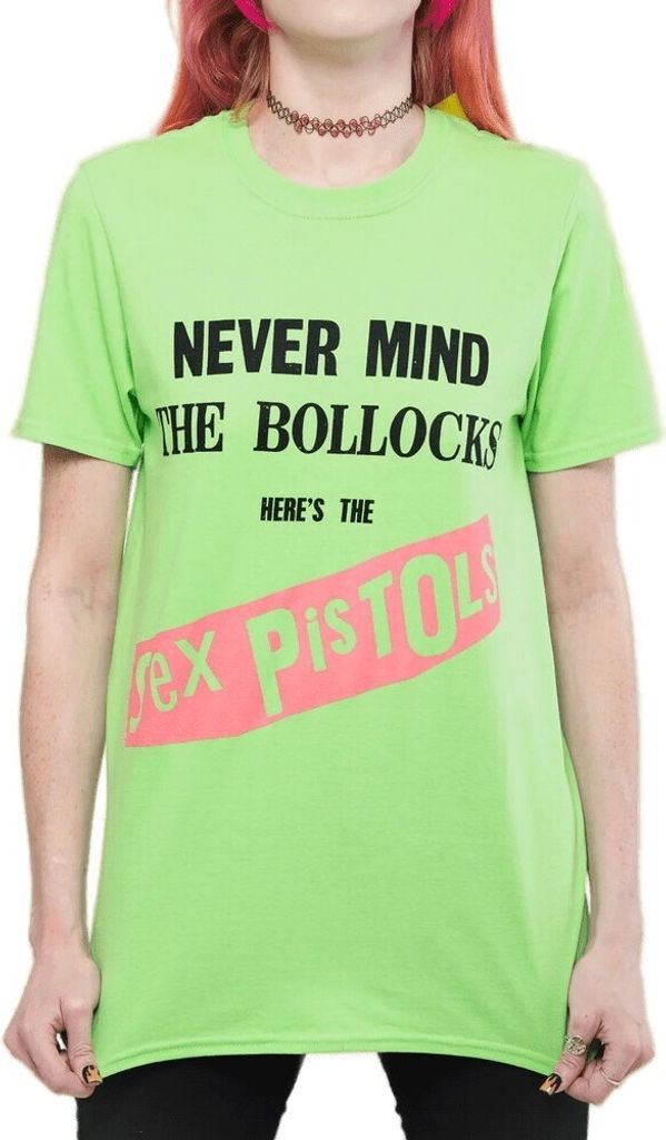 Pistols - "Never Mind The Bollocks" T-Shirt für Damen RO5006 (S) (Grün)