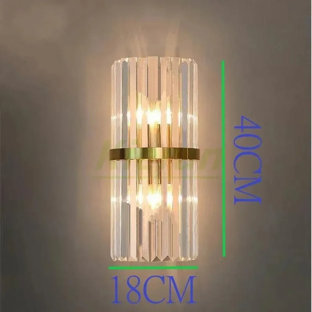 Lampe murale dorée 30cm design moderne pour chambre et salon chic