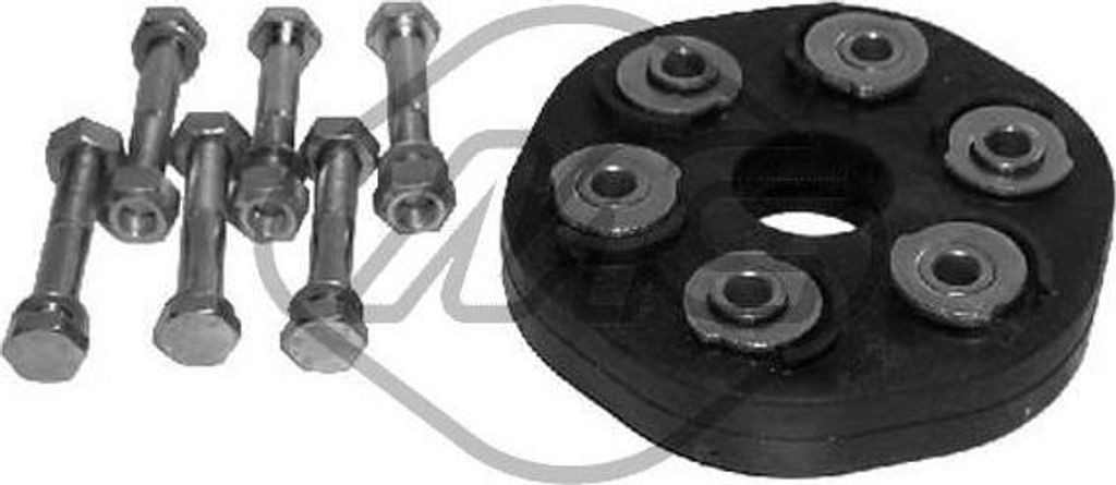 Metalcaucho 906 Gelenk, Kardanwelle OE A1244100715 kompatibel mit E-Klasse, CLK, C-Klasse