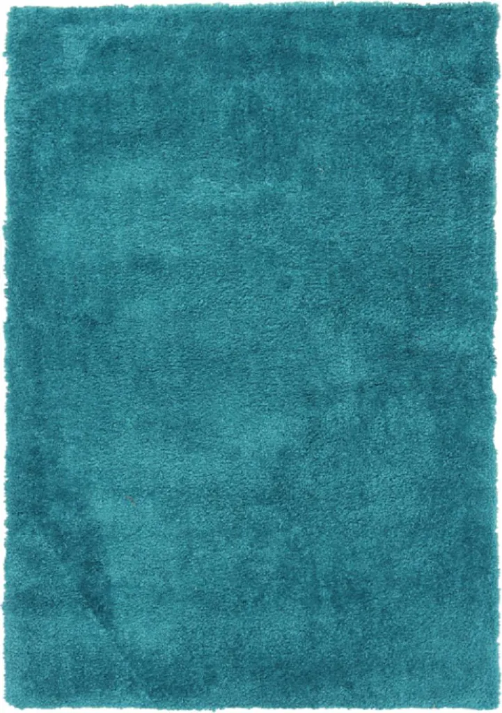 Tapis turquoise anti-poussière 160x230 cm - Sol chaleureux et isolant