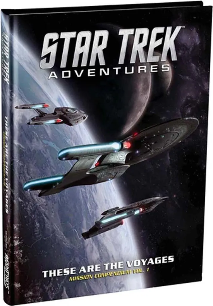 Campagnes Star Trek Adventures Ce sont les voyages Vol 1 livre JdR