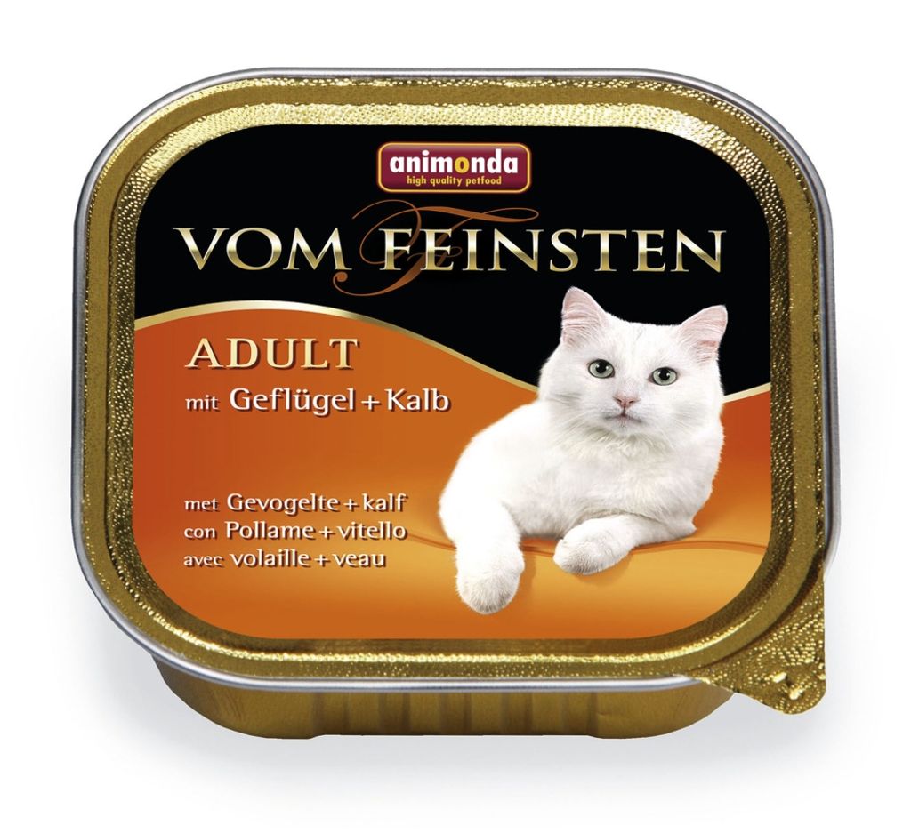 Animonda Vom Feinsten Adult mit Geflügel & Kalb 100gx32