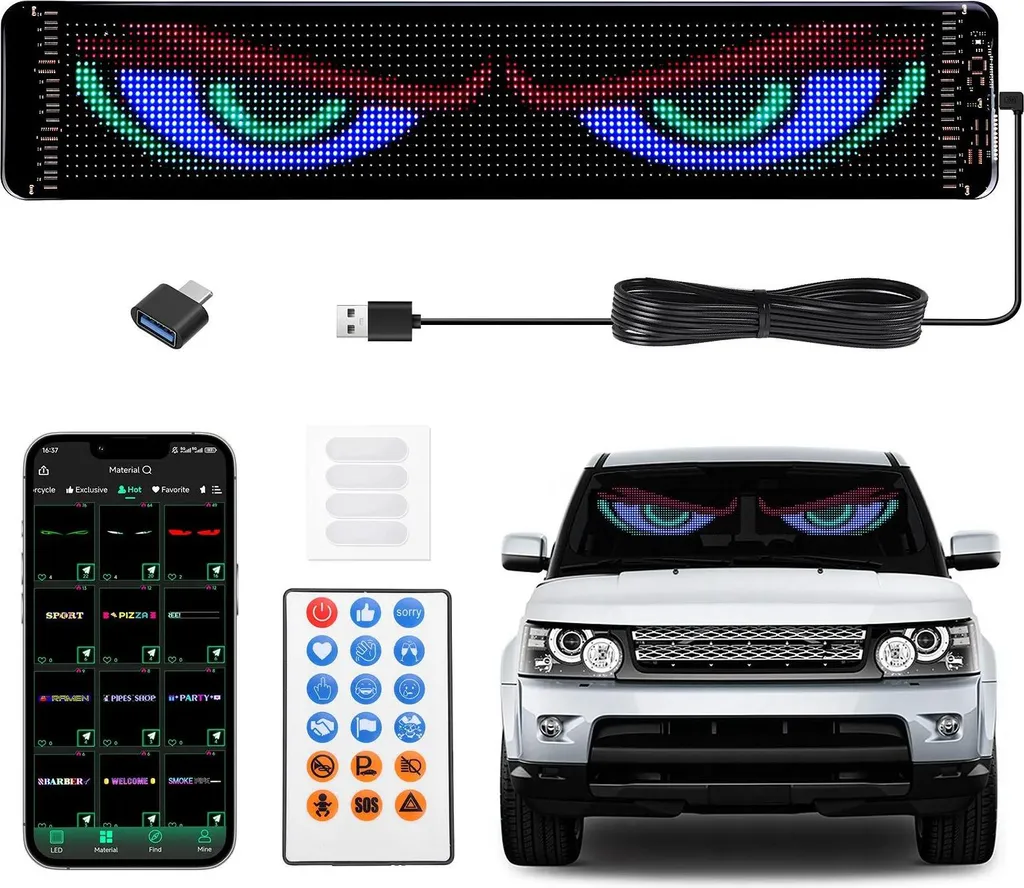 Panneau LED Camion Flexible : Soyez Visible et Identifiable sur la Route
